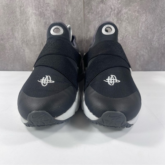 Nike Air Huarache Extreme GS Black Metallic Silver Size 7Y Women’s 8.5 - Picture 2 of 8